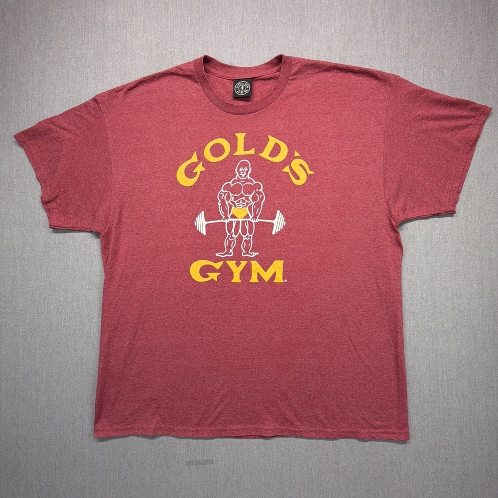 Vintage Golds Gym Shirt Mens 2XL XXL Hollywood Bodybuilding Gym